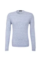 pulover sambolo Calvin Klein 	svetlo modra barva	